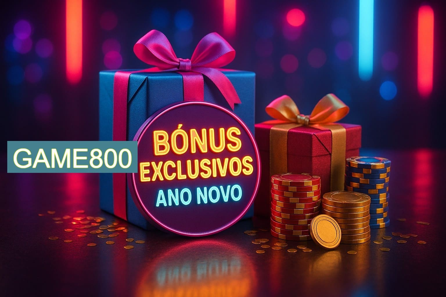 Promoções de Ano Novo no GAME800
